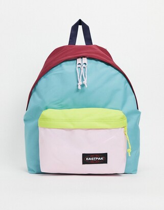 Eastpak Padded Pak'R Backpack In Colour Block