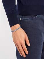 Thumbnail for your product : Luis Morais Mini Barrel Beaded Bracelet - Mens - Blue