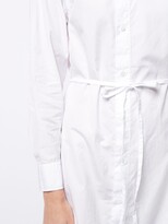Thumbnail for your product : Yohji Yamamoto Asymmetric-Collar Shirt Dress