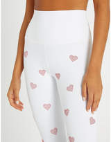 Thumbnail for your product : Beach Riot Heart-print stretch-jersey leggings