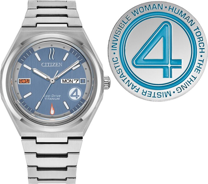 Citizen The Fantastic 4: First Steps Watch for Adults with Coin Set by Official