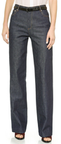 Thumbnail for your product : A.P.C. Jean Taille Haute Wide Leg Jeans