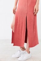 Thumbnail for your product : Silence & Noise Silence + Noise Cynthia Thigh-Slit Knit Midi Dress
