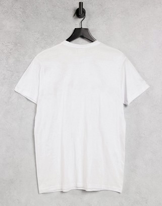 Kavu Multi T-shirt in white Exclusive to ASOS