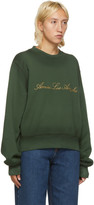 Thumbnail for your product : Amiri Green Los Angeles Sweatshirt