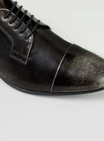 Thumbnail for your product : Topman Leather Derby Toecap Shoes