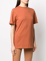 Thumbnail for your product : Reebok x Victoria Beckham crew neck logo printed T-shirt