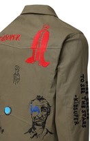 Thumbnail for your product : Kidsuper Studios Embroidered Cotton Denim Jacket
