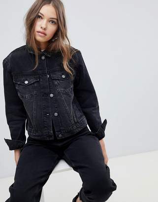 Fashion Look Featuring Cheap Monday Denim Jackets and Monki Denim Jackets  by kateogata - ShopStyle