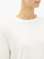 Thumbnail for your product : Raey Half-sleeve Cotton-jersey T-shirt - Womens - White