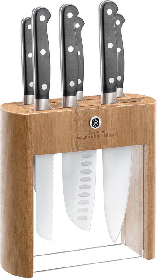 Cuisine::pro® Wolfgang Starke Klar 7pc Knife Block Set
