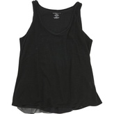 Thumbnail for your product : Majestic Black Linen Top