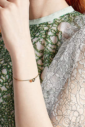 Delfina Delettrez 18kt Yellow Gold Bracelet with Emerald