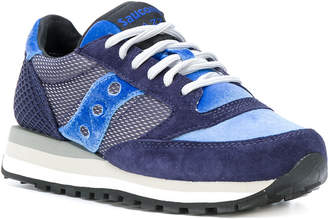 Saucony lace up trainers