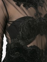 Thumbnail for your product : Gianfranco Ferré Pre-Owned Embroidered Sheer Top