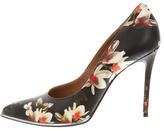 Thumbnail for your product : Givenchy Floral Leather Pumps
