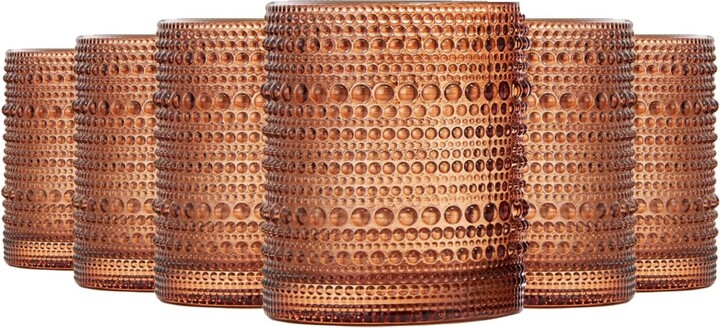 The Wine Savant Khen Hobnail Glasses, Set of 6