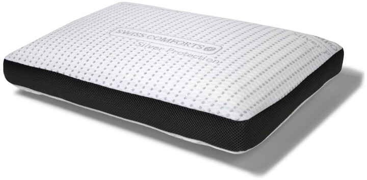 swiss comforts silver memory foam pillow