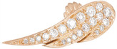 Thumbnail for your product : Anita Ko Wing 18-karat rose gold diamond earrings
