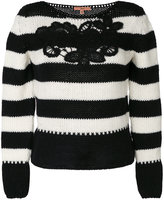 Thumbnail for your product : Ermanno Scervino striped jumper