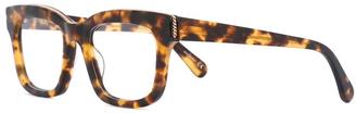 Stella Mccartney Eyewear 'Falabella' chain trim glasses