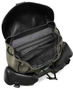 Ferragamo Two-Tone Leather Backpack