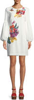 Thumbnail for your product : Trina Turk Floral Balloon-Sleeve Mini Dress