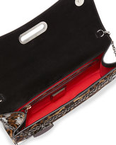 Thumbnail for your product : Christian Louboutin Riviera Leopard-Print Clutch Bag, Brown