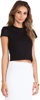 Thumbnail for your product : Yigal Azrouel Cut25 by Ponte Cropped Top