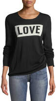 Zadig & Voltaire Gwendal Love Crewneck Long-Sleeve Sweater