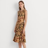 Thumbnail for your product : Lauren Ralph Lauren Ralph Lauren Equestrian-Print Jersey Dress