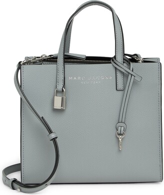 Marc Jacobs H133L01RE21 Greige Grey/Beige With Silver Hardware Women's  Large Tote Bag