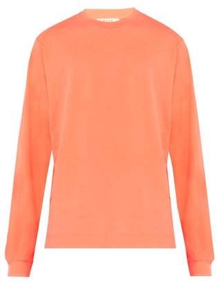 1017 Alyx 9sm - Relentless Long Sleeved Cotton T Shirt - Mens - Orange