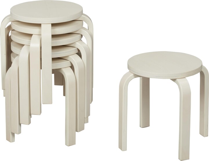 ECR4kids Bentwood Stackable Stools