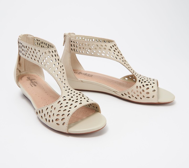 abigail perforated bootie