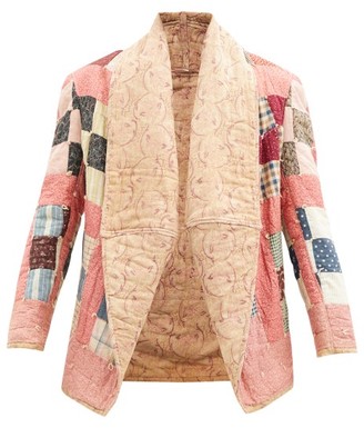 MIMI PROBER Abbey Patchwork Quilted Upcycled Cotton Jacket - Multi
