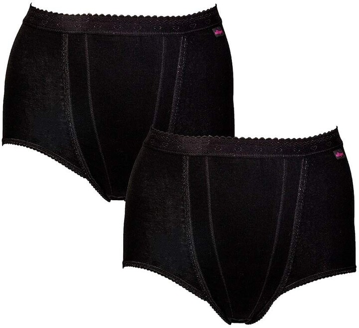 Lewis's Whisper Maxi Control Briefs for Women High Waisted Stretch