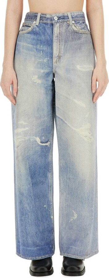 Our Legacy Full Cut Distressed Jeans