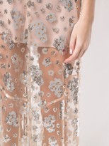 Thumbnail for your product : macgraw Dorothea floral sequined embroidered skirt