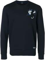 Thumbnail for your product : Fendi appliqué sweatshirt