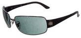 Thumbnail for your product : Ray-Ban Tinted Rectangular Sunglasses