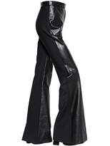 Thumbnail for your product : Ellery Flared Nappa Leather & Wool Pants