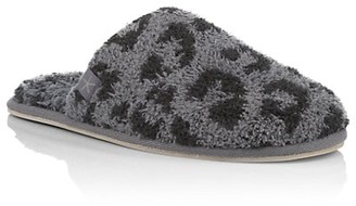 Barefoot Dreams Cozychic Leopard-Print Slippers