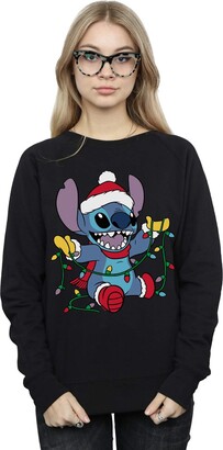christmas lights sweatshirt