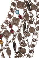 Thumbnail for your product : Swarovski VICKISARGE Bronze-plated crystal necklace