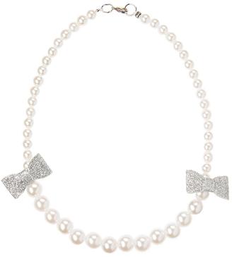 Gymboree Faux-Pearl Bow Necklace