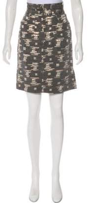 Vena Cava Jacquard Metallic Skirt