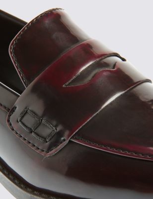 Marks and Spencer Pointed Loafers with Insolia Flex®