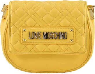 Moschino Yellow Handbags on Sale | ShopStyle