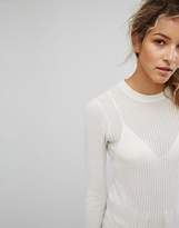 Thumbnail for your product : Wood Wood Daria Lightweight Rib Knit Sweater